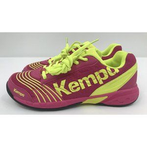 KEMPA Womens Athletic Shoes Size 6.5 Pink Neon Michelin Grip Handball